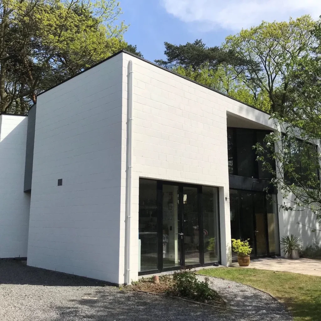 Moderne Villa Schilde, realisatie van Roelants en Roelants